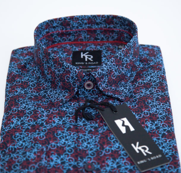 King's Road - Cycle Print Shirt - Image 2