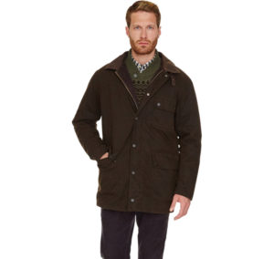 Barbour Rynie Waterproof Jacket-Olive