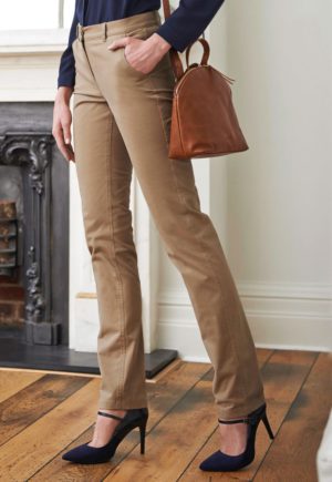 Brook Taverner Ladies Houston Slim Leg Chino