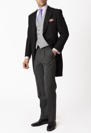 Brook Taverner Mayfair Morning Tailcoat - Black