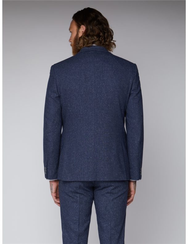 Peaky Blinders Inspired  Suit Jacket- Blue Fleck - Image 6