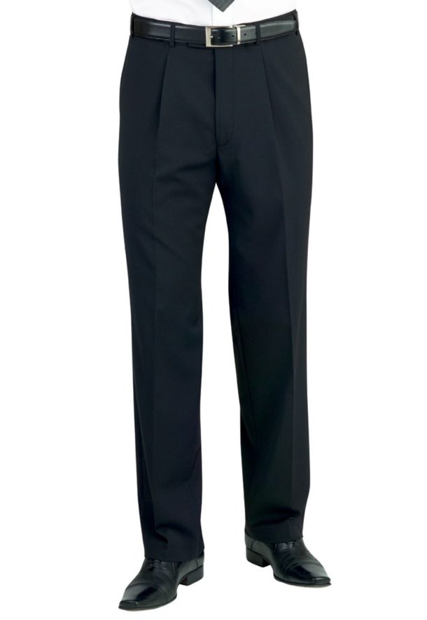 Brook Taverner Imola Single Pleat Trousers - Image 6