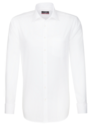 Seidensticker Splendesto Double Cuff  Shirt - White