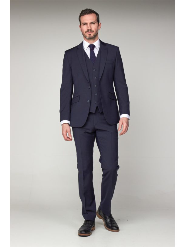 Scott Performance Suit Jacket- Navy - Image 2