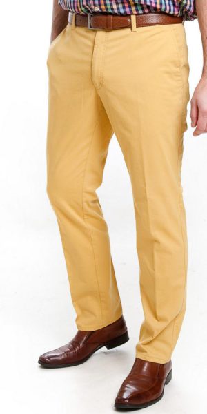 Sunwill Light Weight Cotton Chinos - Yellow