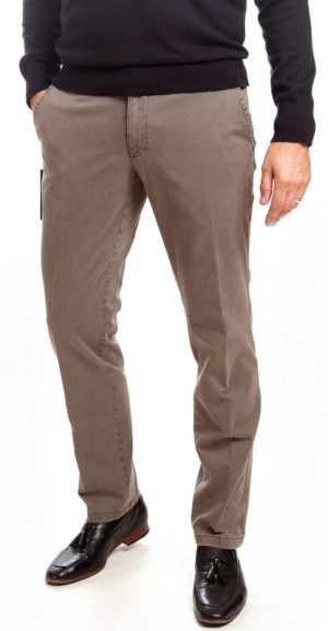 Sunwill Standard Weight Cotton Chinos - Mushroom