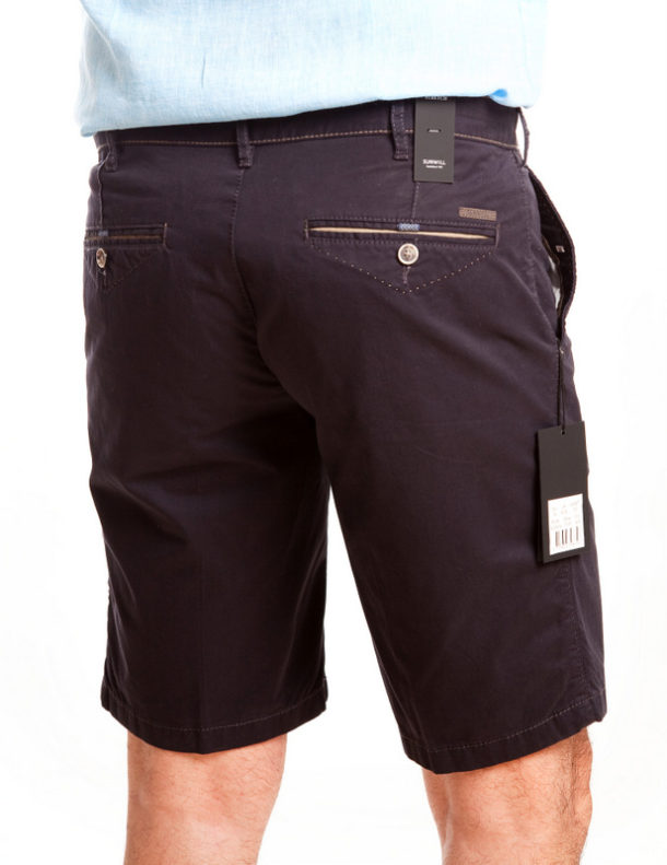 Sunwill Tailored Shorts - Navy - Image 2